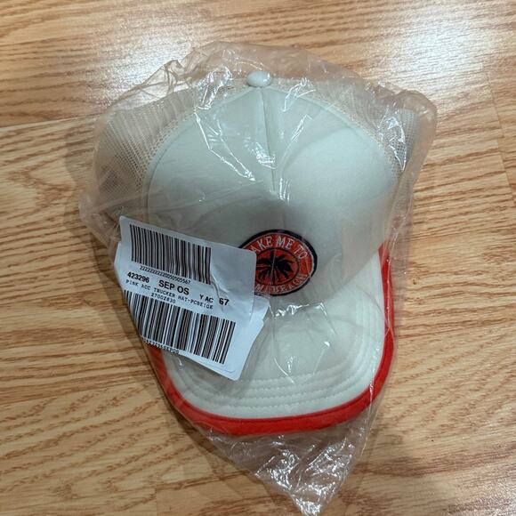 Victoria’s Secret PINK ‘ Take me to Miami’ Camp Trucker Hat - Picture 4 of 5